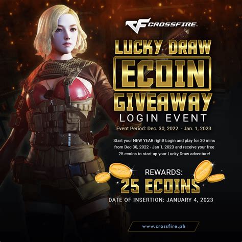 crossfire free account|[Event] Lucky Draw Ecoin Giveaway .